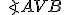 \small \angle AVB 