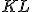 \small KL 