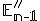 \small \mathbb E''_{n-1}