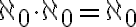  \aleph_0 \cdot \aleph_0 = \aleph_0 