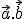 \small \vec a . \vec b 