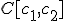 \small C[c_1,c_2]