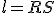 \small l= RS 