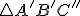\small \triangle A'B'C'' 