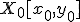 \small X_0[x_0,y_0] 