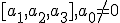 \small [a_1, a_2, a_3], a_0 \neq 0
