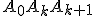 \small A_0A_kA_{k+1} 