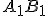 \small A_1B_1