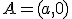 \small A=(a,0)