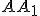 \small AA_1 