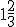 \small 1 \frac{2}{3} 