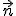 \small \vec n