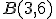 \small B(3,6)