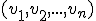 \small (v_1,v_2, ...,v_n) 