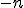 \small  -n