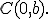 \small C(0,b).