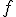  \small f 