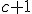 \small c+1 