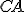 \small CA 