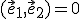 \small (\vec e_1,\vec e_2)=0