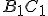 \small B_1C_1