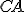 \small CA