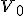 \small V_0 