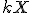 \small kX