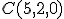 \small C(5,2,0)