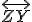 \small \overleftrightarrow{ZY}
