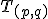 \small T_{(p,q)} 