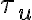  \tau _u 