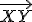  \small \overrightarrow{XY}