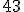 \small 43 