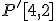 \small P'[4, 2]