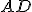 \small AD 