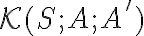 \mathcal{K}(S; A; A')