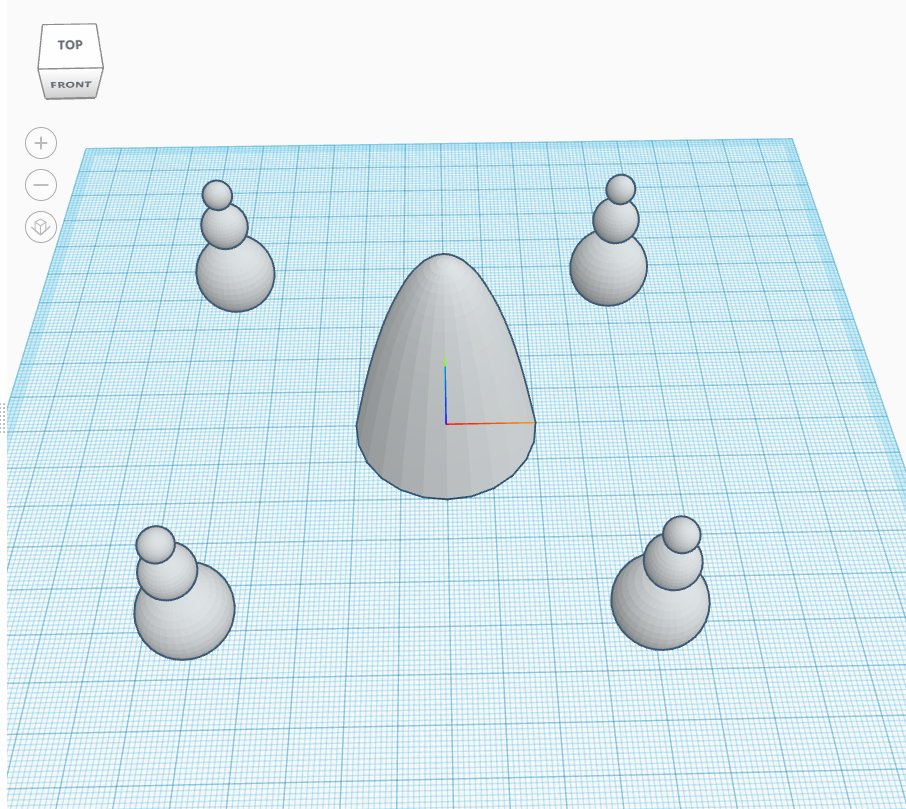 Tinkercad block-based modeling - task: Result | VirtualUMB